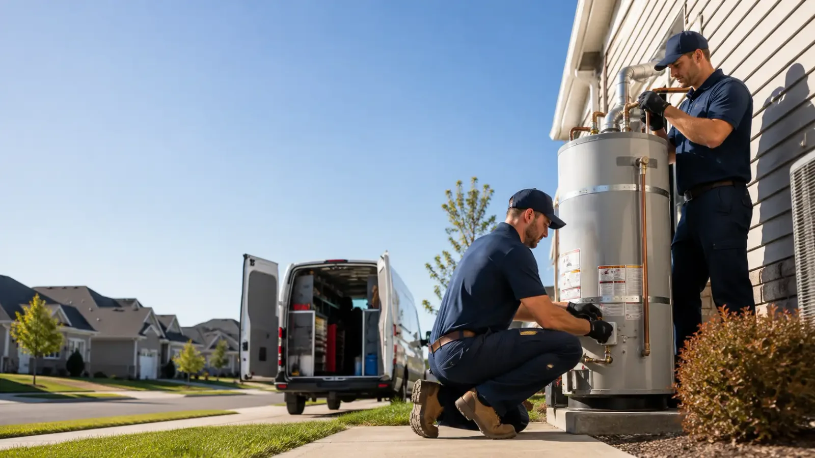Water Heater Installation in Victor, IA